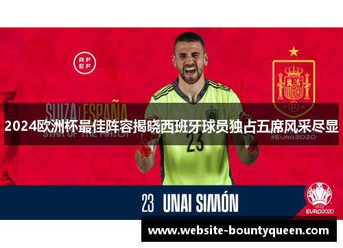 2024欧洲杯最佳阵容揭晓西班牙球员独占五席风采尽显